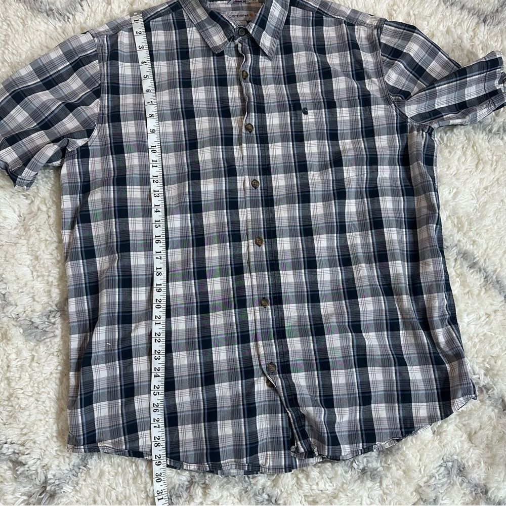 Carhartt Black and White Casual Button Down Shirt - Picture 5 of 7